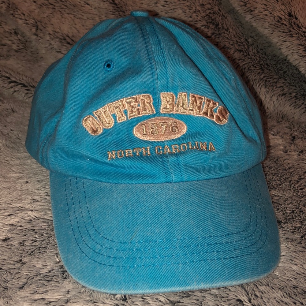 🍄Outer Banks NC  1876 turquoise Cap🍄